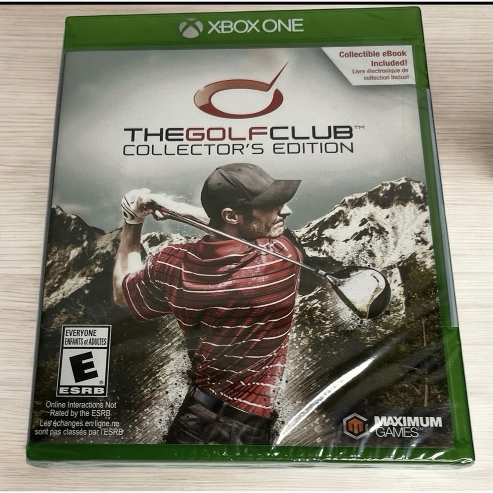 The Golf Club Collector's Edition Microsoft Xbox One Video Game New Sealed